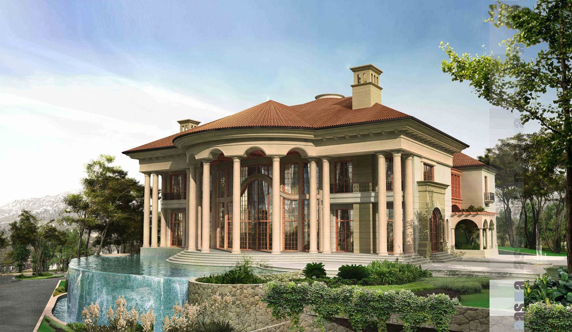 Private VillaKfaraabeedaLebanon As Architects